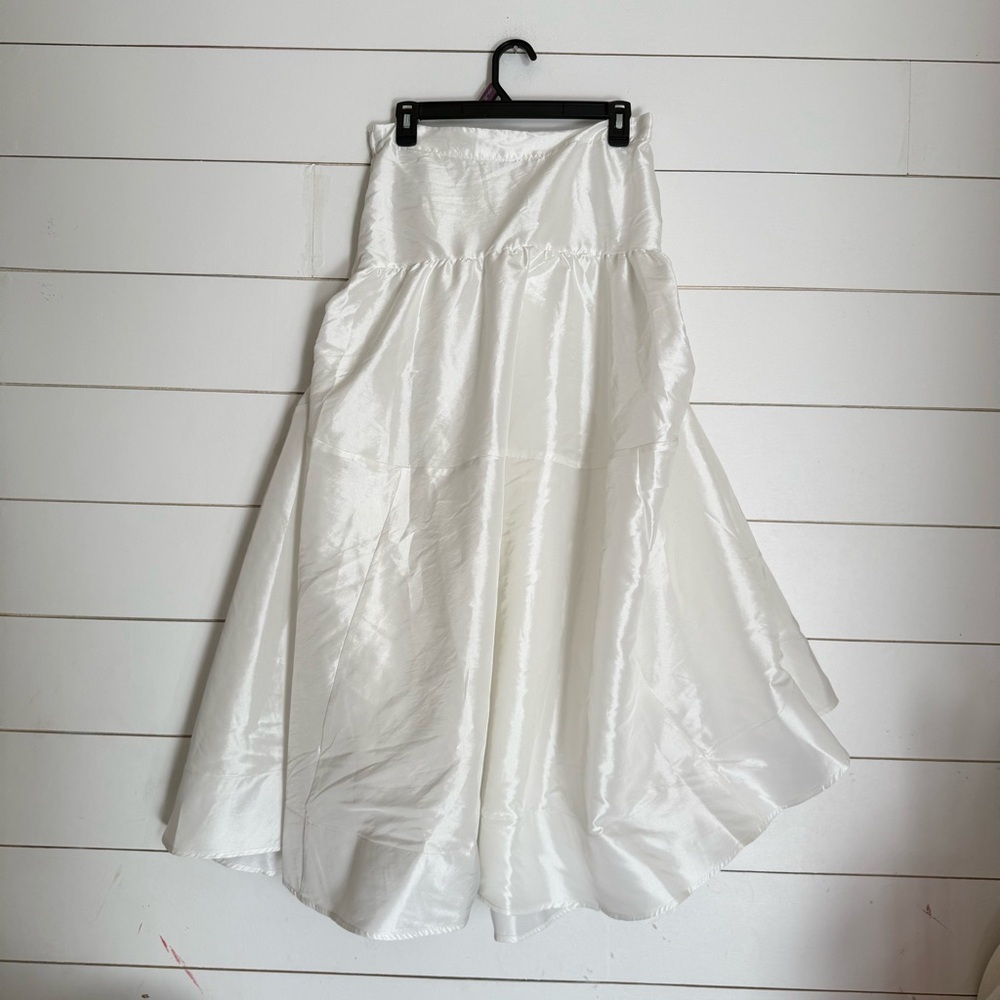NWOT free people Emery Drop-Waist Midi Skirt - Picture 5 of 12